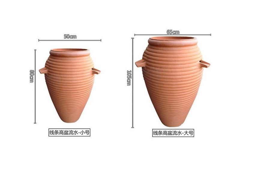景觀陶罐花(huā)盆YT-A0217 應用(yòng)效果展示